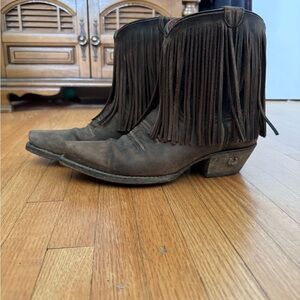 COPY - Brown Fringe Cowboy Boots